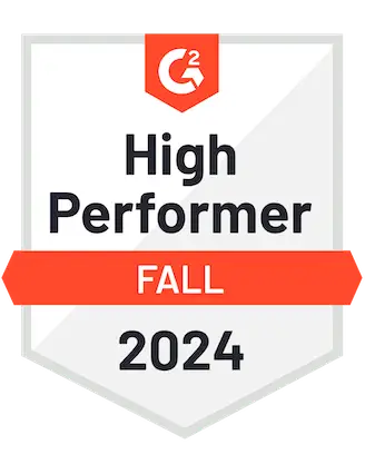 G2 High Performer Fall 2024